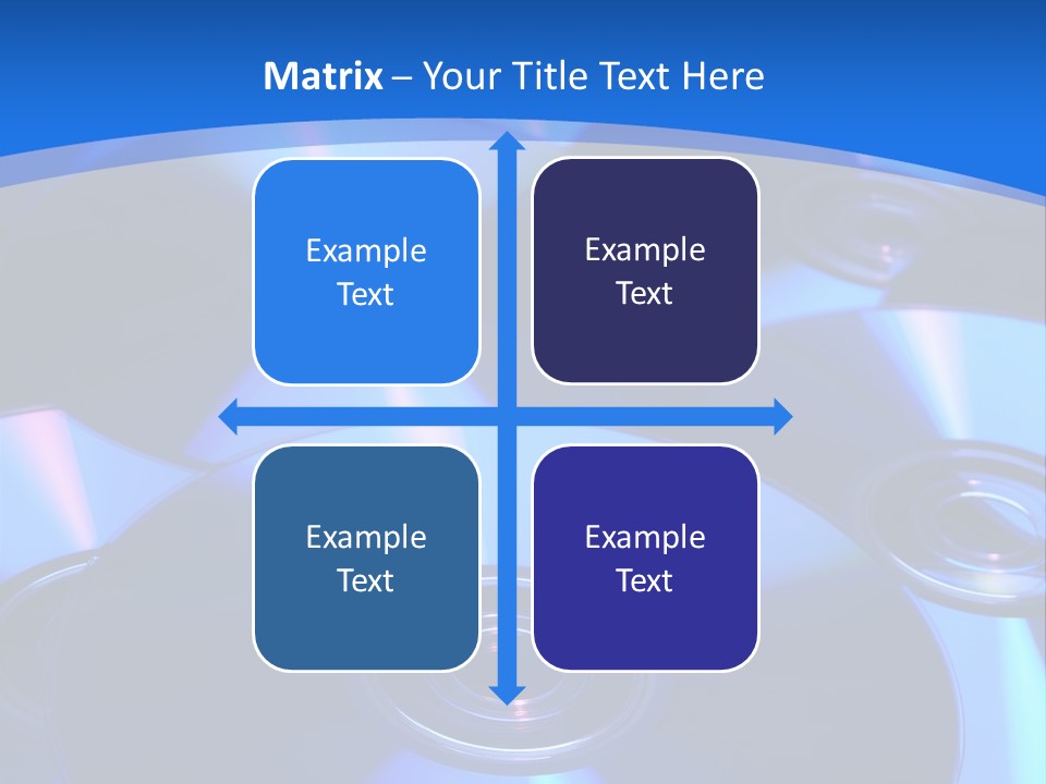 Close Up Of Batch Of Compact Disc PowerPoint Template