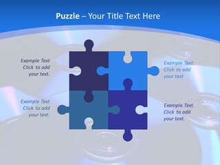 Close Up Of Batch Of Compact Disc PowerPoint Template