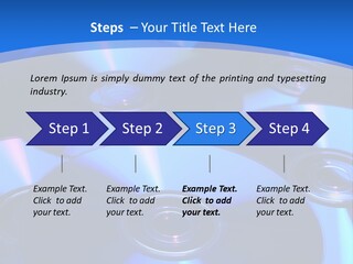 Close Up Of Batch Of Compact Disc PowerPoint Template