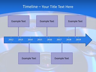 Close Up Of Batch Of Compact Disc PowerPoint Template