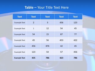 Close Up Of Batch Of Compact Disc PowerPoint Template
