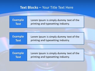 Close Up Of Batch Of Compact Disc PowerPoint Template