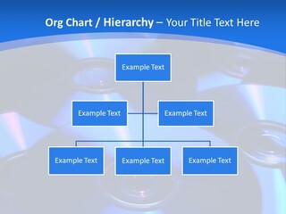 Close Up Of Batch Of Compact Disc PowerPoint Template