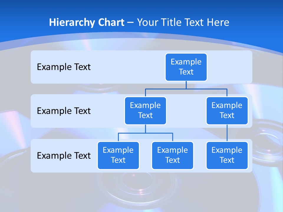 Close Up Of Batch Of Compact Disc PowerPoint Template