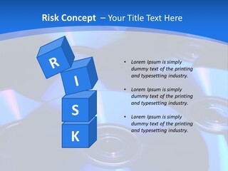 Close Up Of Batch Of Compact Disc PowerPoint Template