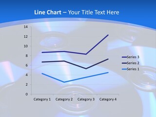 Close Up Of Batch Of Compact Disc PowerPoint Template