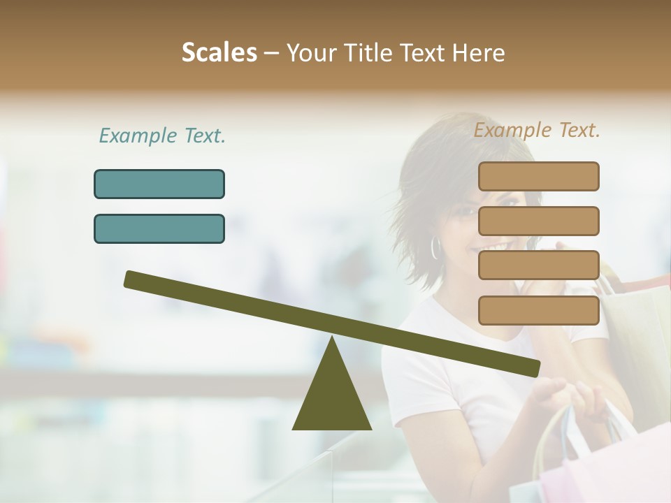 Building Blocks /A House Symbol Isolated On A Red Background PowerPoint Template