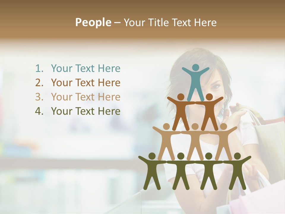 Building Blocks /A House Symbol Isolated On A Red Background PowerPoint Template