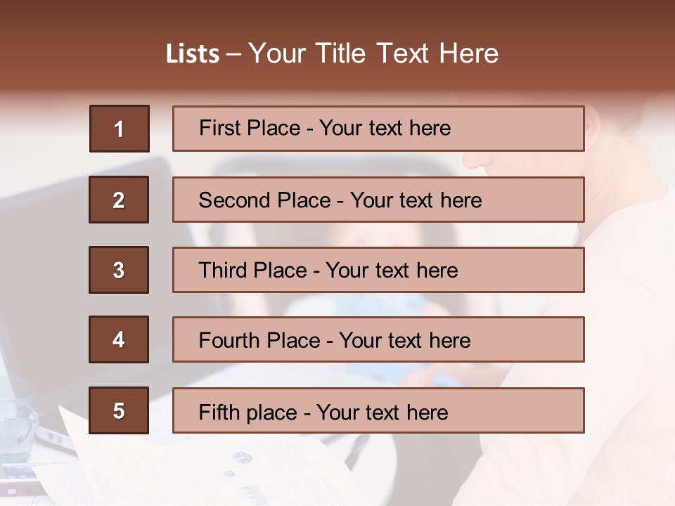 A Woman Holding A Baby In Her Lap While Looking At A Laptop PowerPoint Template