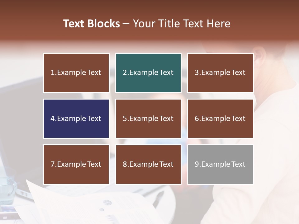 A Woman Holding A Baby In Her Lap While Looking At A Laptop PowerPoint Template