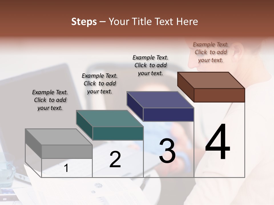A Woman Holding A Baby In Her Lap While Looking At A Laptop PowerPoint Template