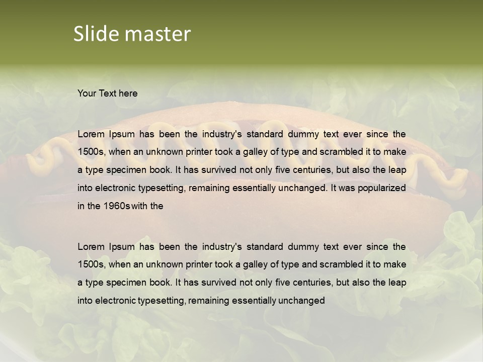 Carolina Chickadee PowerPoint Template