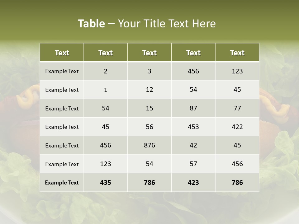 Carolina Chickadee PowerPoint Template