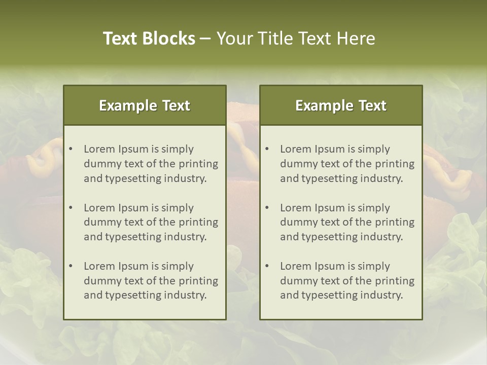 Carolina Chickadee PowerPoint Template