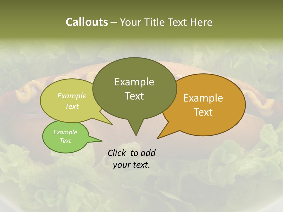 Carolina Chickadee PowerPoint Template