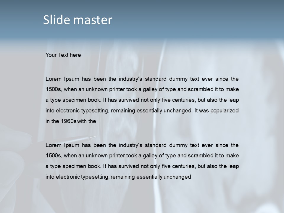 Pen Showing X-Ray Pictures Of Brain On Screen PowerPoint Template