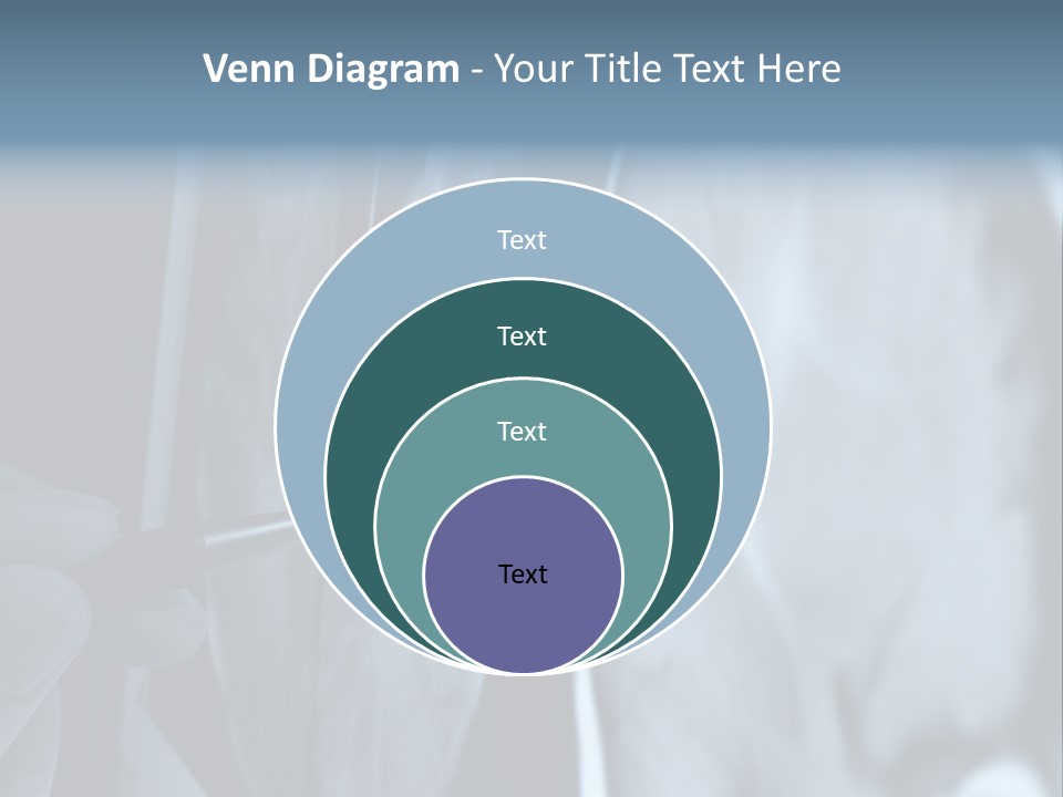Pen Showing X-Ray Pictures Of Brain On Screen PowerPoint Template