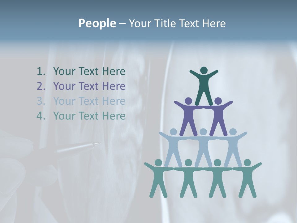 Pen Showing X-Ray Pictures Of Brain On Screen PowerPoint Template