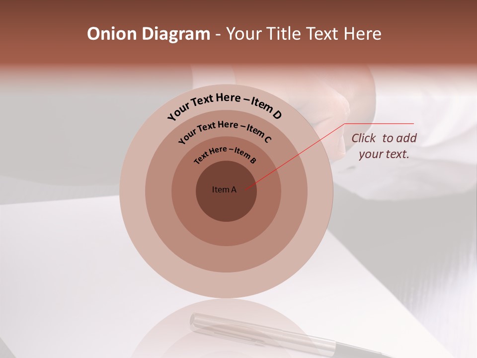 Businesspeople Shaking Hands PowerPoint Template