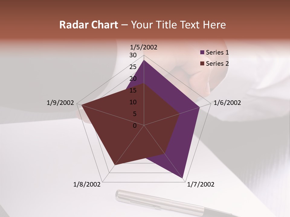 Businesspeople Shaking Hands PowerPoint Template