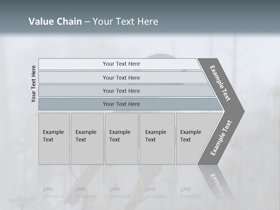 Carolina Chickadee PowerPoint Template