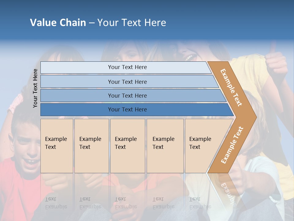 Happy Positive Youth With Thumbs Up PowerPoint Template