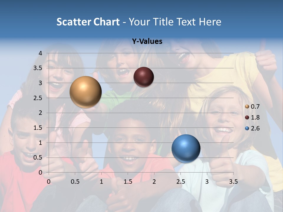Happy Positive Youth With Thumbs Up PowerPoint Template