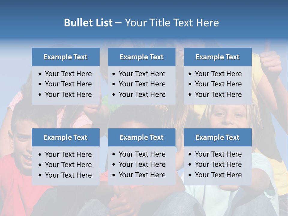 Happy Positive Youth With Thumbs Up PowerPoint Template