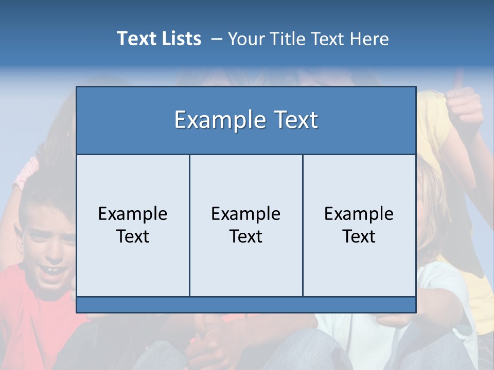 Happy Positive Youth With Thumbs Up PowerPoint Template