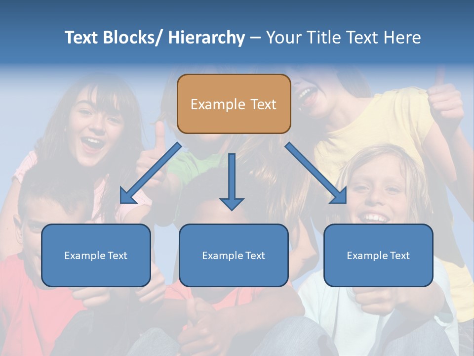 Happy Positive Youth With Thumbs Up PowerPoint Template