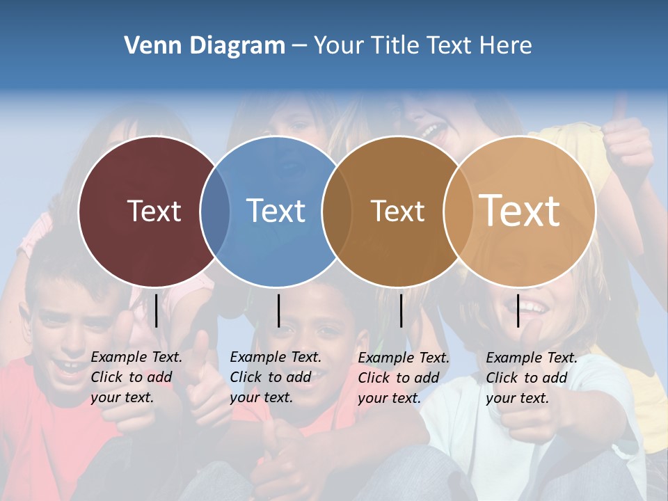 Happy Positive Youth With Thumbs Up PowerPoint Template