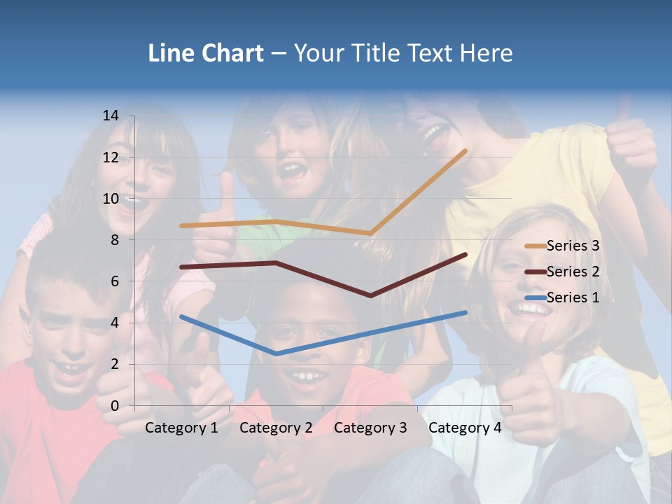 Happy Positive Youth With Thumbs Up PowerPoint Template