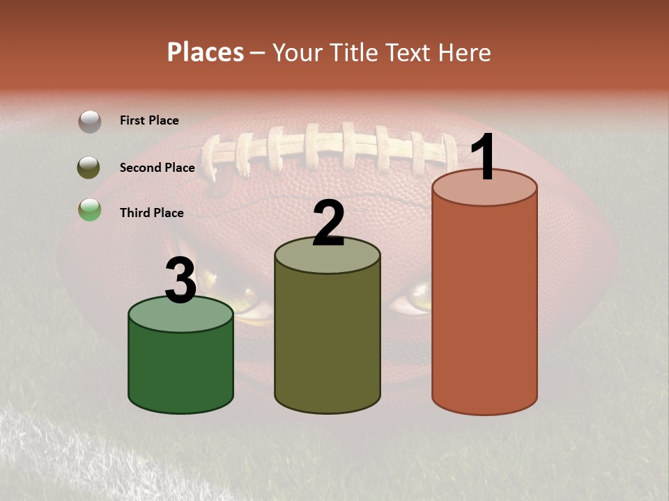 Evil Football Illustration PowerPoint Template