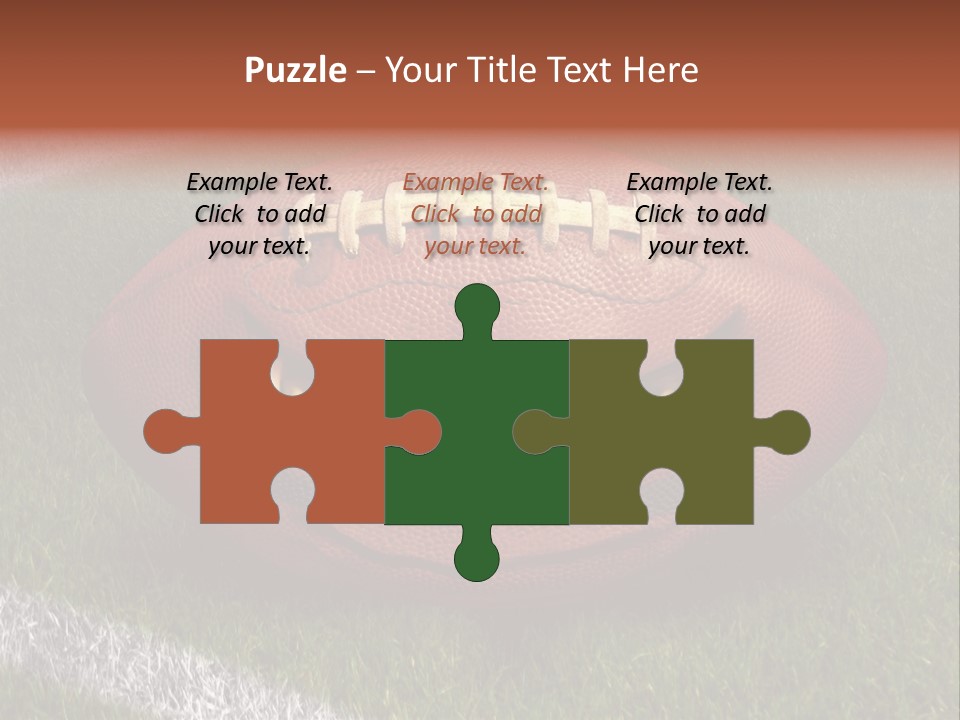 Evil Football Illustration PowerPoint Template