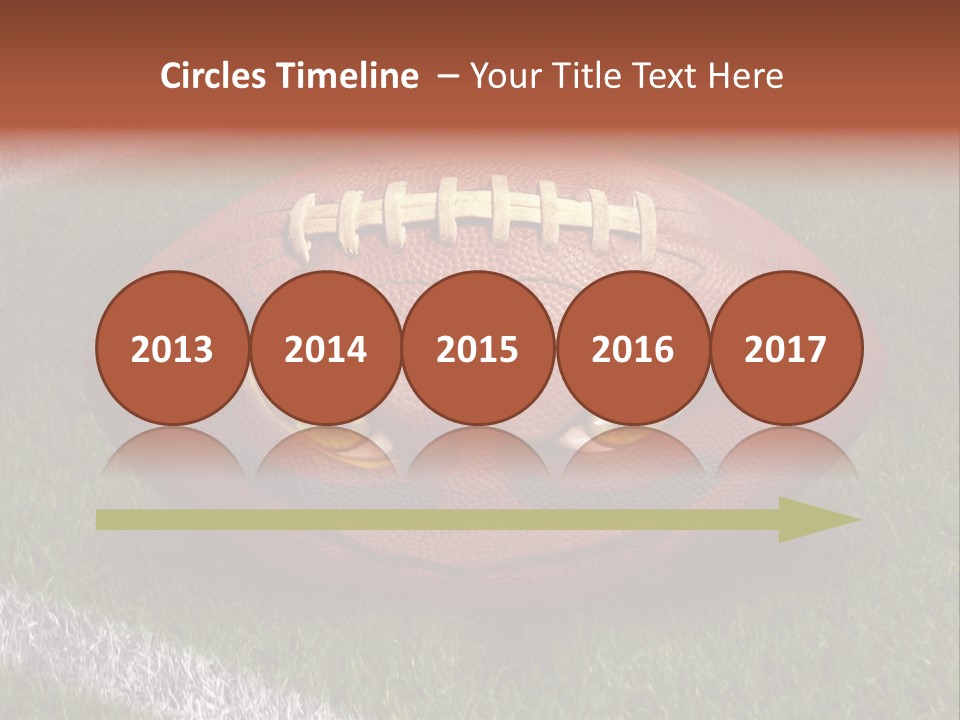 Evil Football Illustration PowerPoint Template