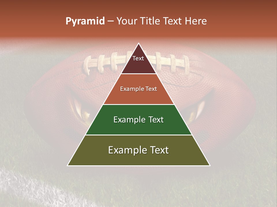 Evil Football Illustration PowerPoint Template