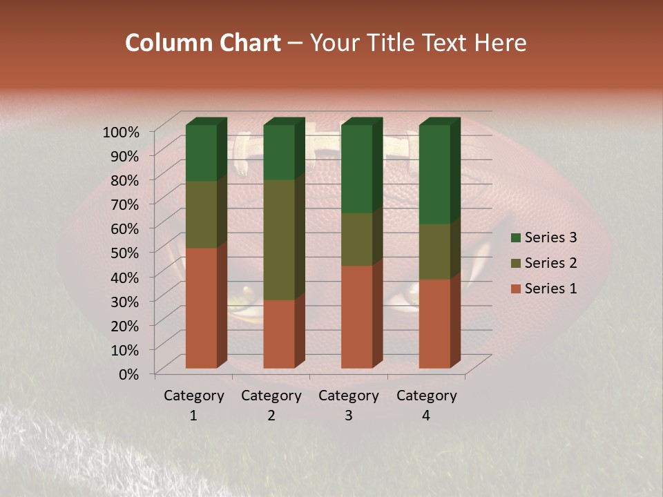 Evil Football Illustration PowerPoint Template