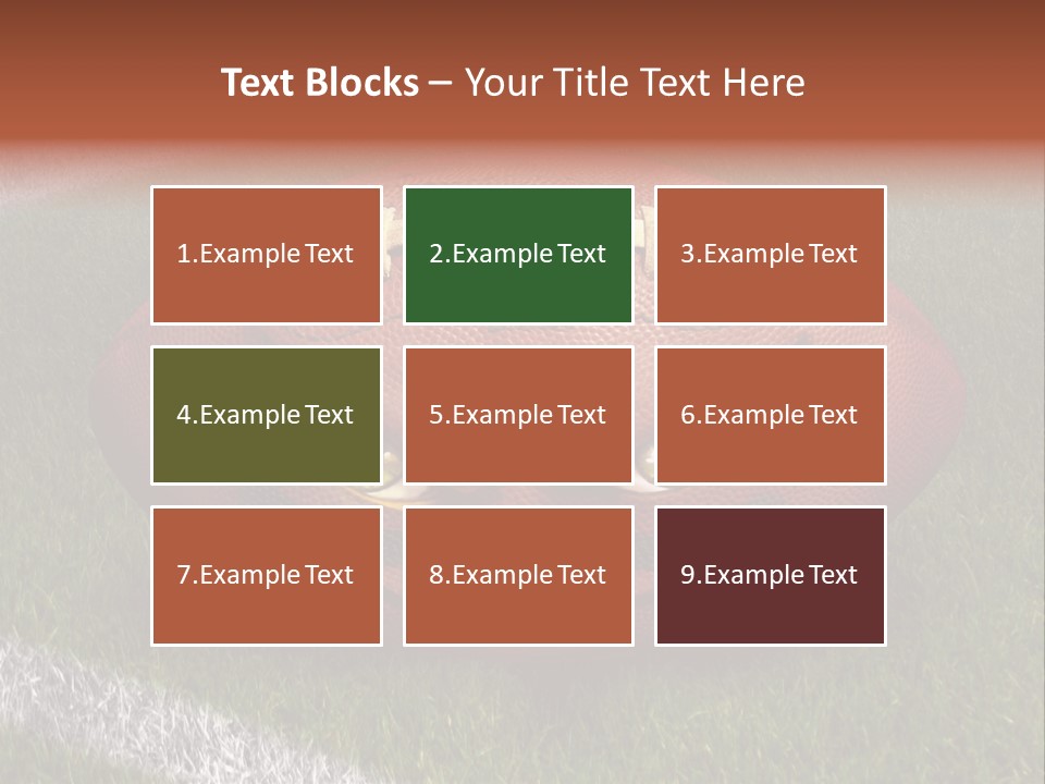 Evil Football Illustration PowerPoint Template