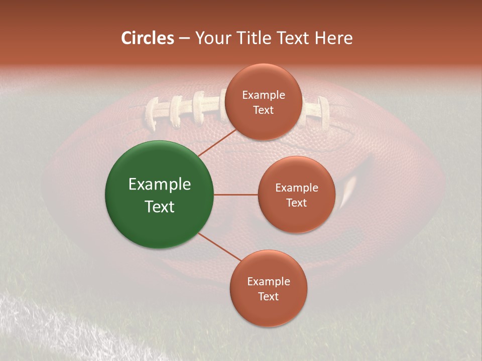 Evil Football Illustration PowerPoint Template