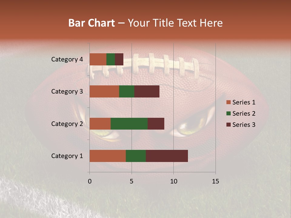 Evil Football Illustration PowerPoint Template