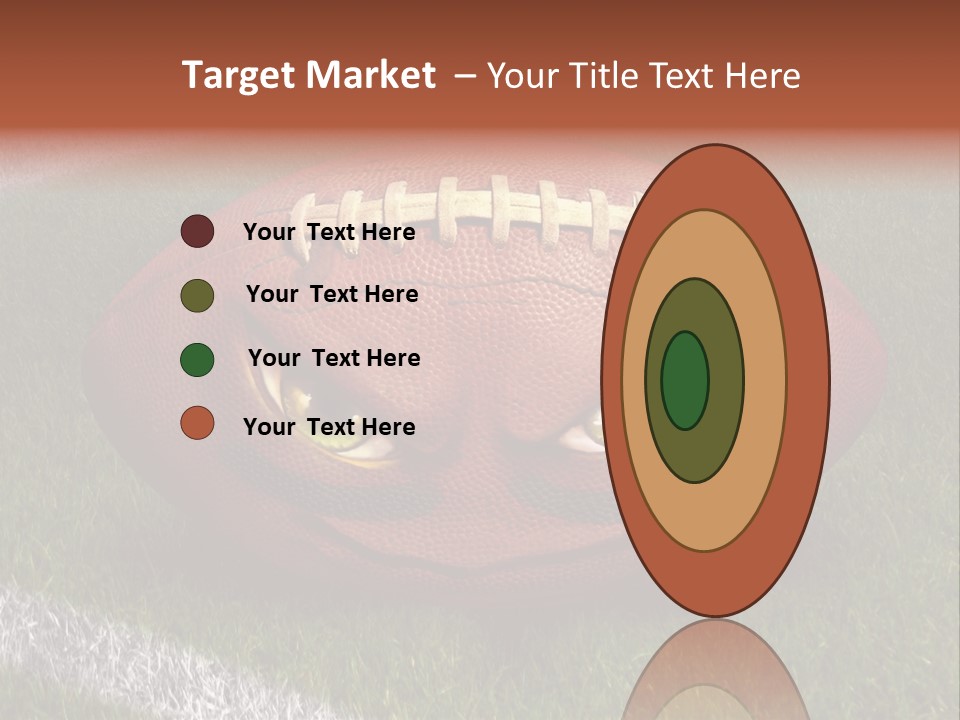 Evil Football Illustration PowerPoint Template