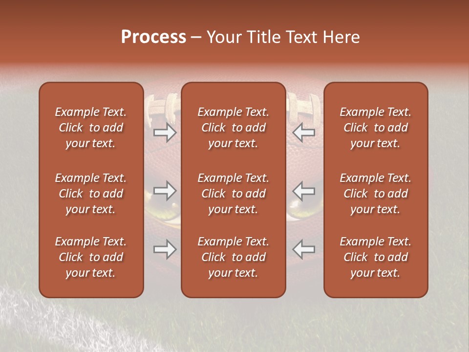 Evil Football Illustration PowerPoint Template