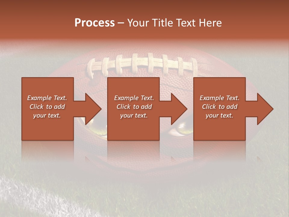 Evil Football Illustration PowerPoint Template