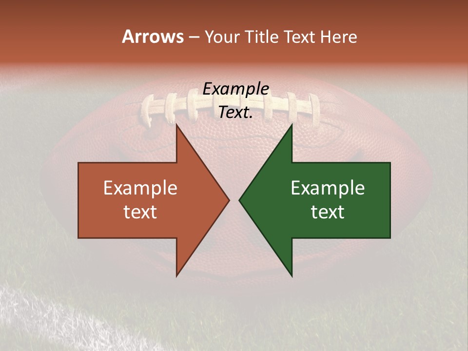 Evil Football Illustration PowerPoint Template