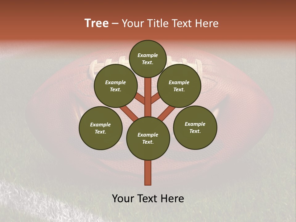 Evil Football Illustration PowerPoint Template