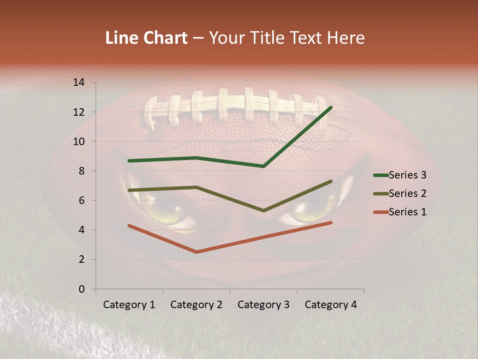 Evil Football Illustration PowerPoint Template