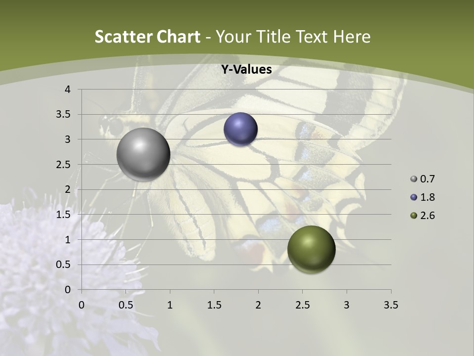 Papilio Machaon, Swallowtail, Papilionidae, PowerPoint Template