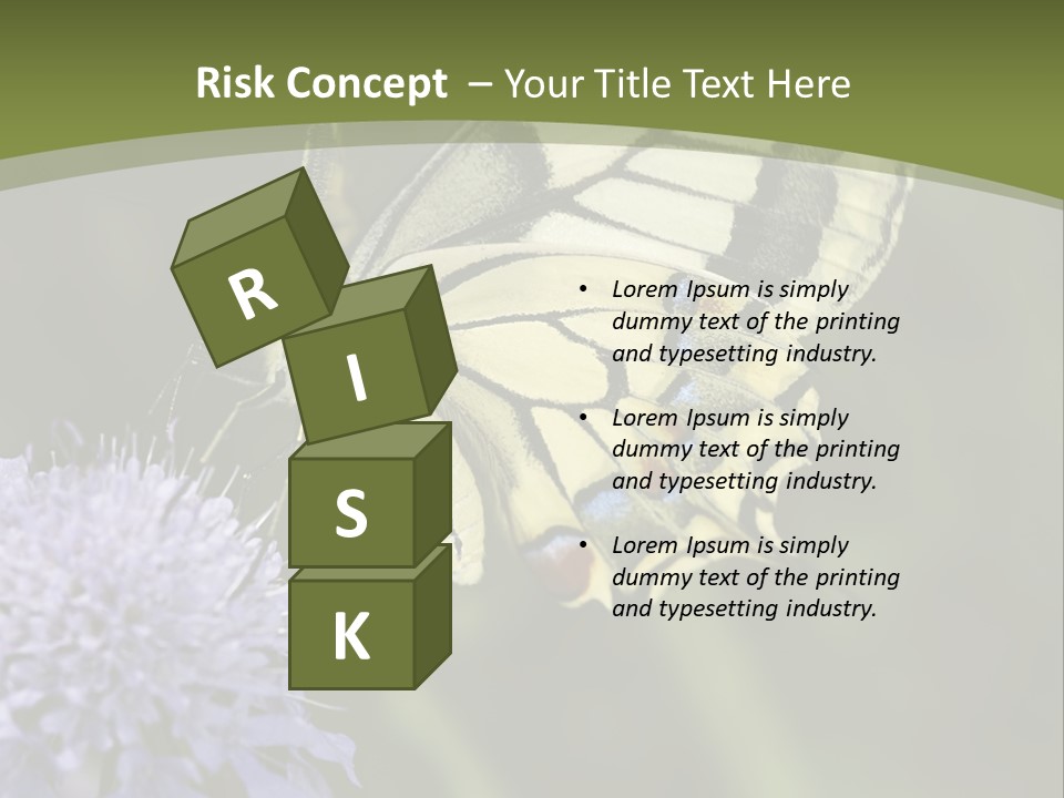 Papilio Machaon, Swallowtail, Papilionidae, PowerPoint Template