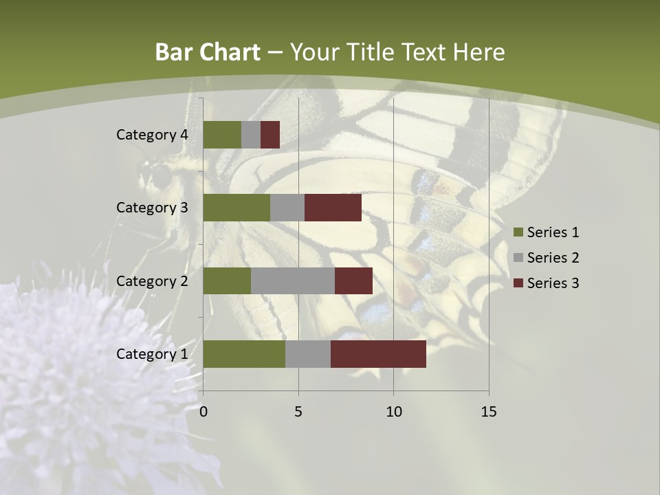 Papilio Machaon, Swallowtail, Papilionidae, PowerPoint Template
