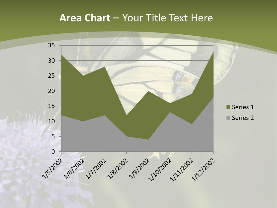 Papilio Machaon, Swallowtail, Papilionidae, PowerPoint Template